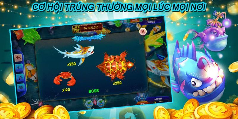 Luôn tập trung quan sát,Game Bắn Cá